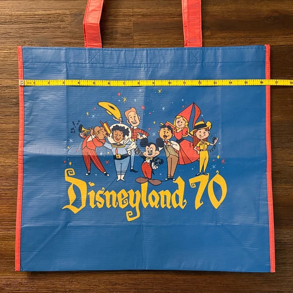 Disneyland 70th Anniversary Magic Key Exclusive Reusable Tote Bag NEW! - Picture 8 of 11